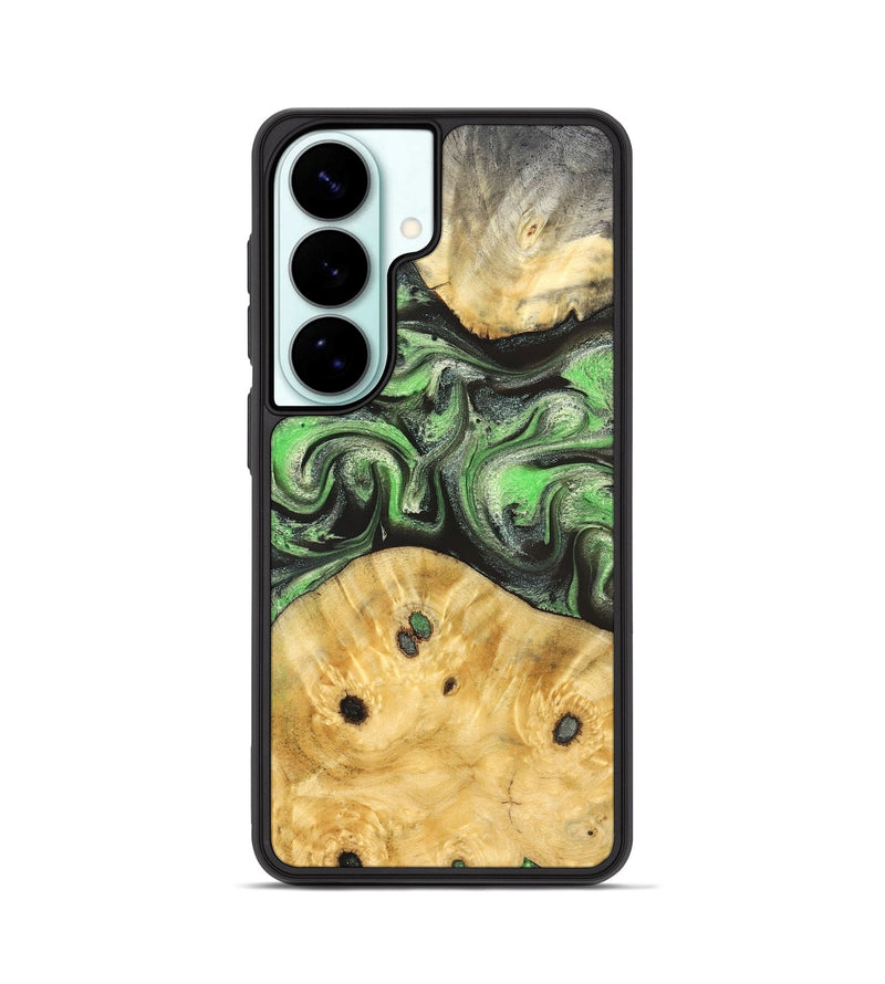 Galaxy S26 Wood Phone Case - Ada (Green, 824230)