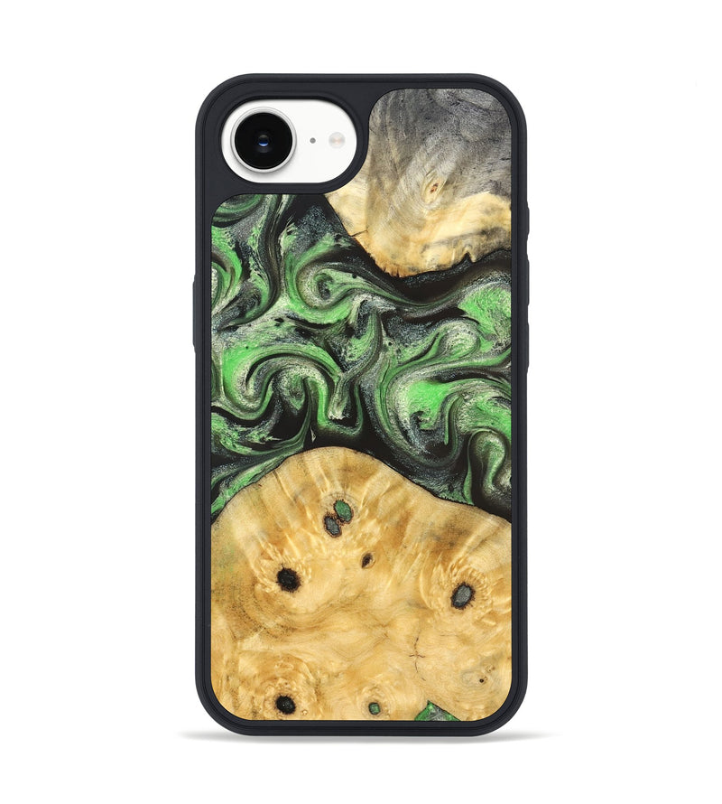 iPhone 17e Wood Phone Case - Ada (Green, 824230)