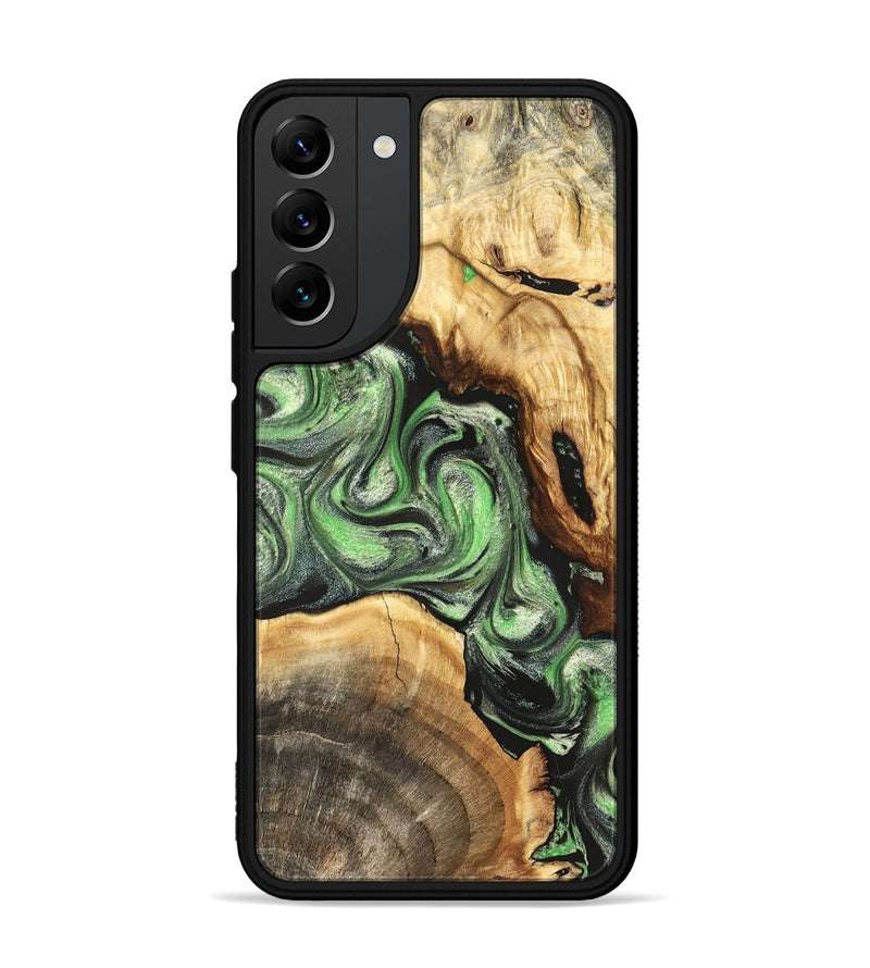 Galaxy S22 Plus Wood Phone Case - Rhea (Green, 824231)