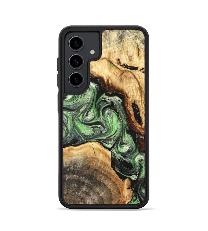 Galaxy S24 Wood Phone Case - Rhea (Green, 824231)