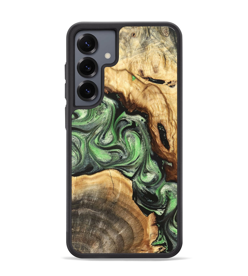 Galaxy S25 Plus Wood Phone Case - Rhea (Green, 824231)