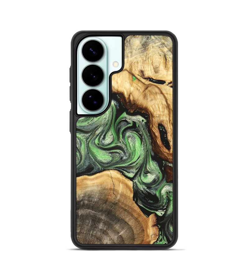 Galaxy S26 Wood Phone Case - Rhea (Green, 824231)
