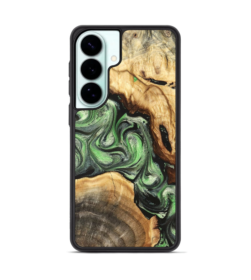 Galaxy S26 Plus Wood Phone Case - Rhea (Green, 824231)