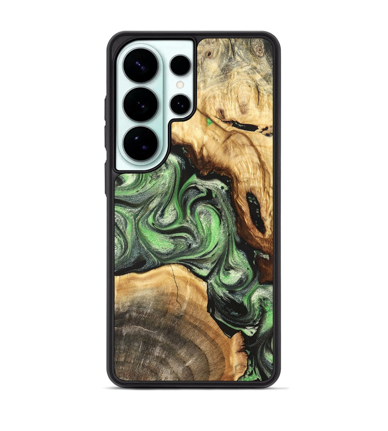 Galaxy S26 Ultra Wood Phone Case - Rhea (Green, 824231)