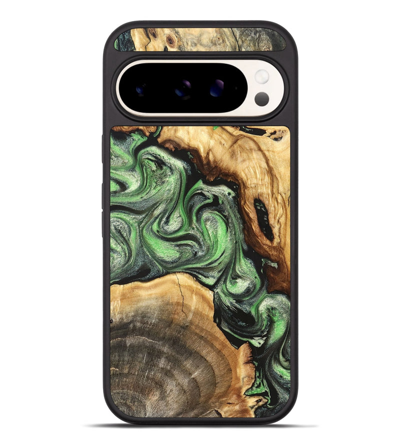 Pixel 9 Pro XL Wood Phone Case - Rhea (Green, 824231)