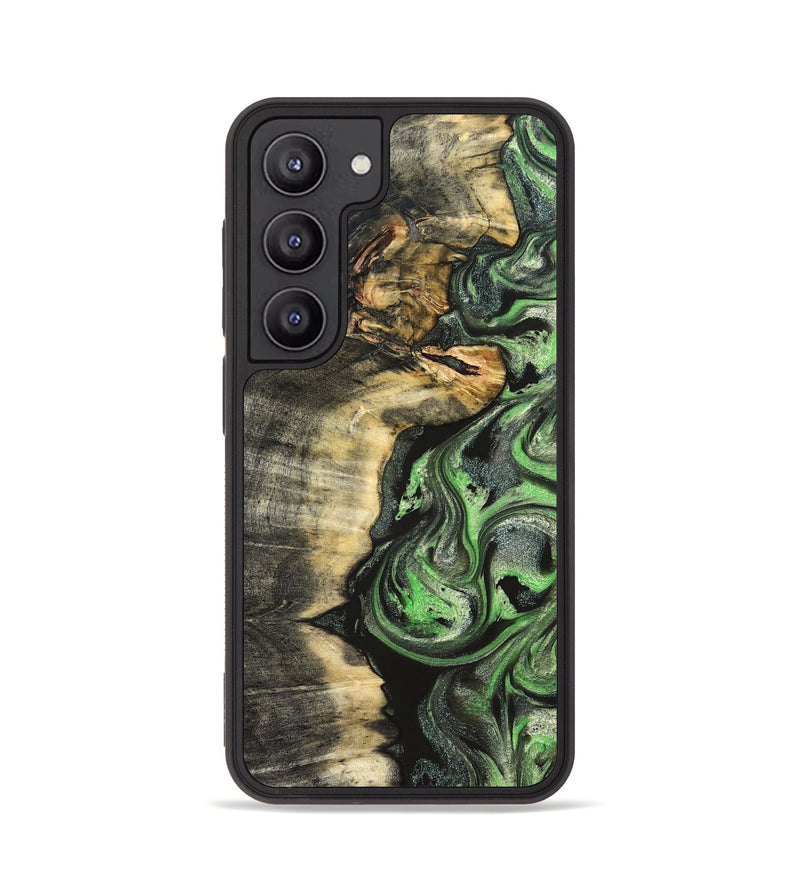 Galaxy S23 Wood Phone Case - Amir (Green, 824232)