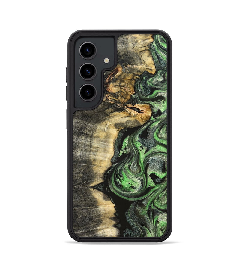 Galaxy S24 Wood Phone Case - Amir (Green, 824232)
