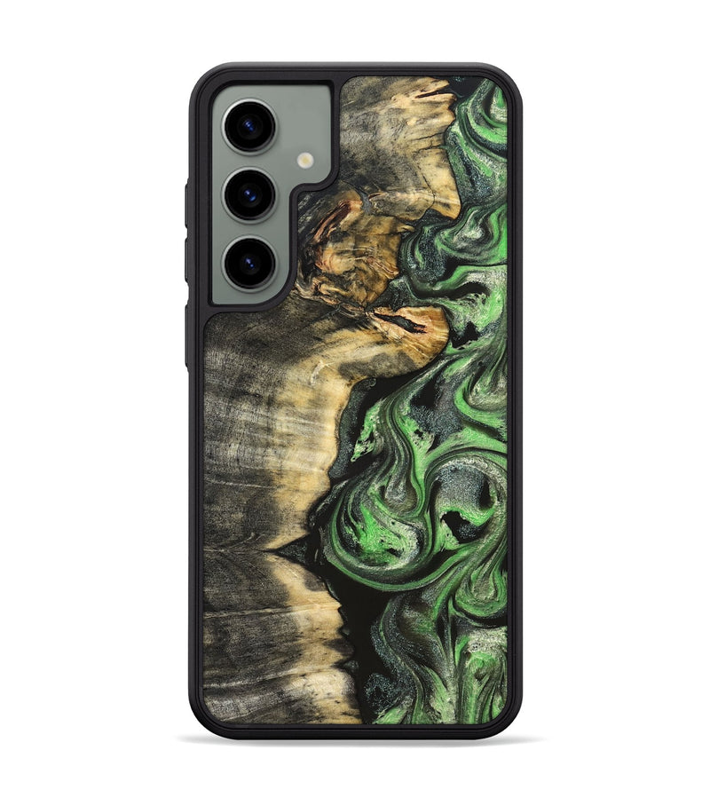 Galaxy S24 Plus Wood Phone Case - Amir (Green, 824232)