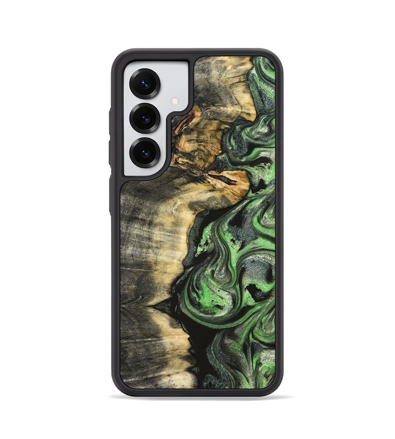 Galaxy S25 Wood Phone Case - Amir (Green, 824232)