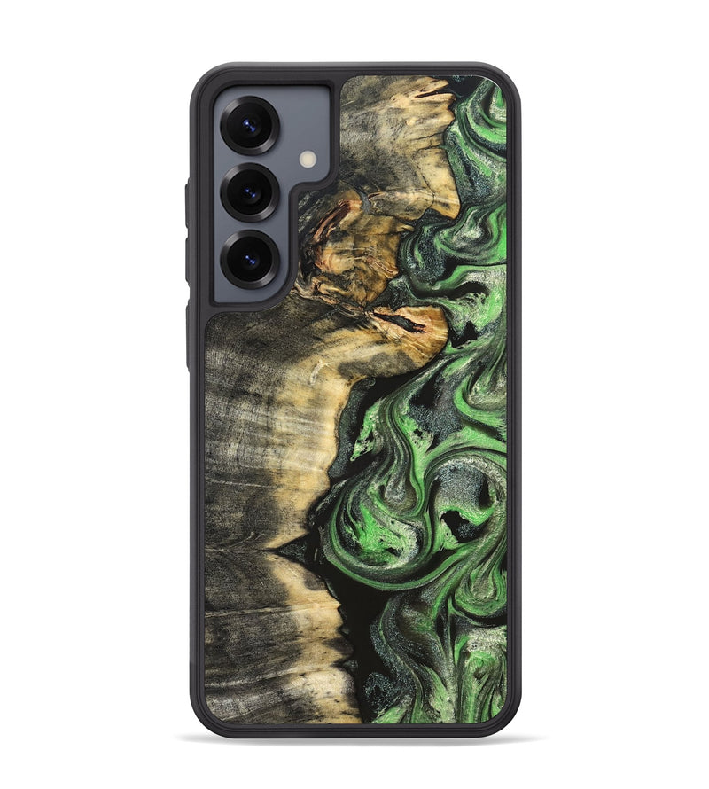 Galaxy S25 Plus Wood Phone Case - Amir (Green, 824232)