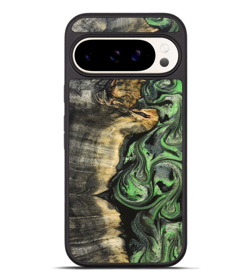 Pixel 9 Pro XL Wood Phone Case - Amir (Green, 824232)