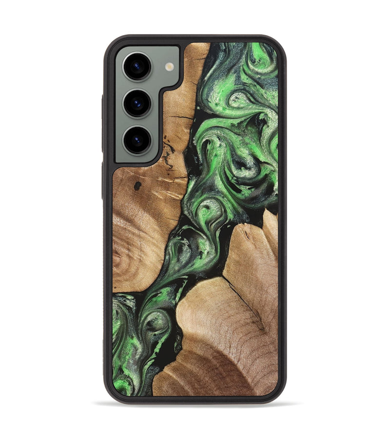 Galaxy S23 Plus Wood Phone Case - Charles (Green, 824233)