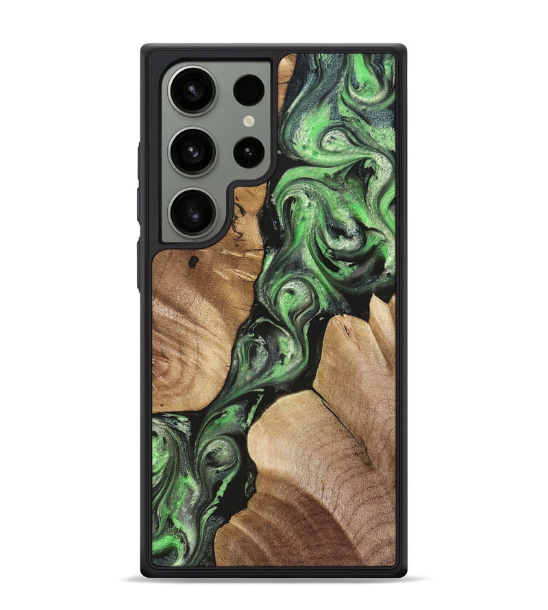 Galaxy S24 Ultra Wood Phone Case - Charles (Green, 824233)