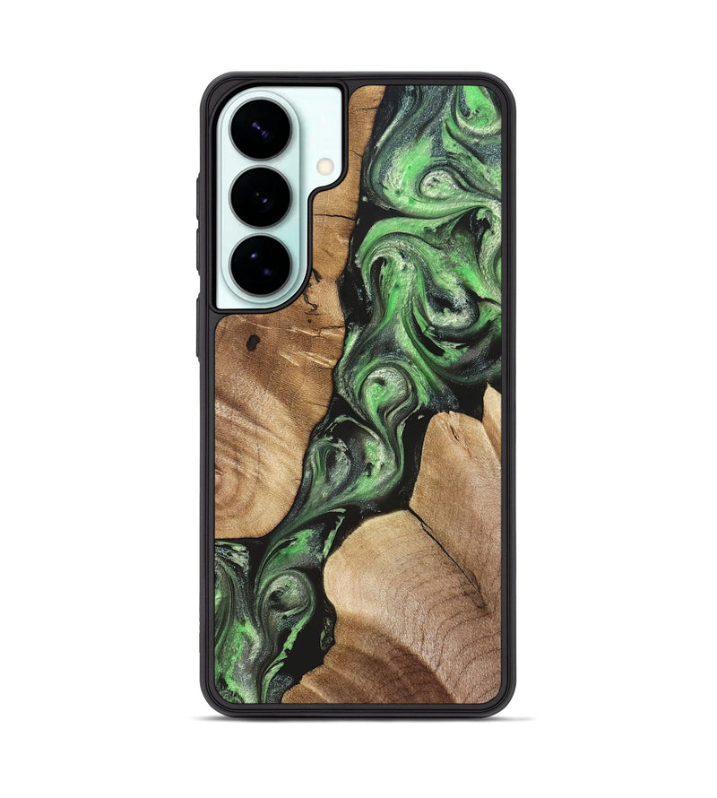 Galaxy S26 Plus Wood Phone Case - Charles (Green, 824233)