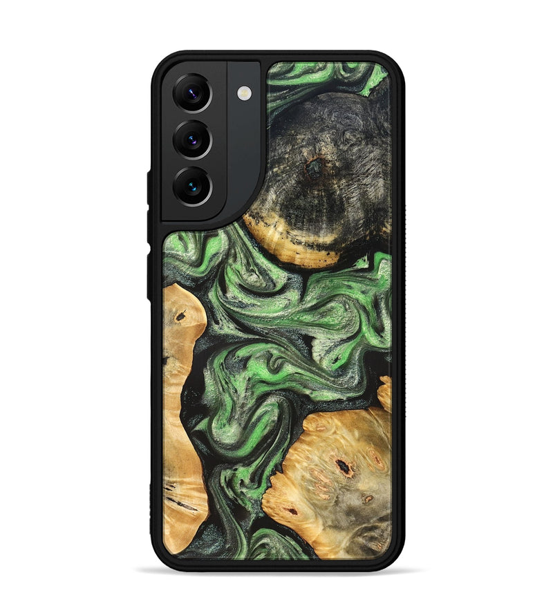Galaxy S22 Plus Wood Phone Case - Green (Green, 824234)
