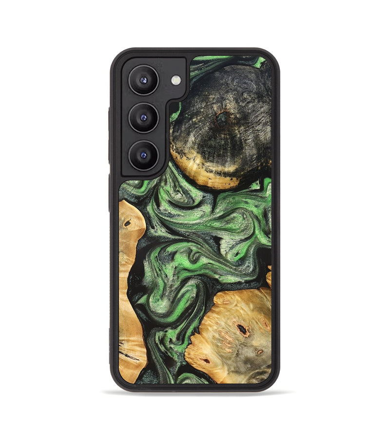 Galaxy S23 Wood Phone Case - Green (Green, 824234)