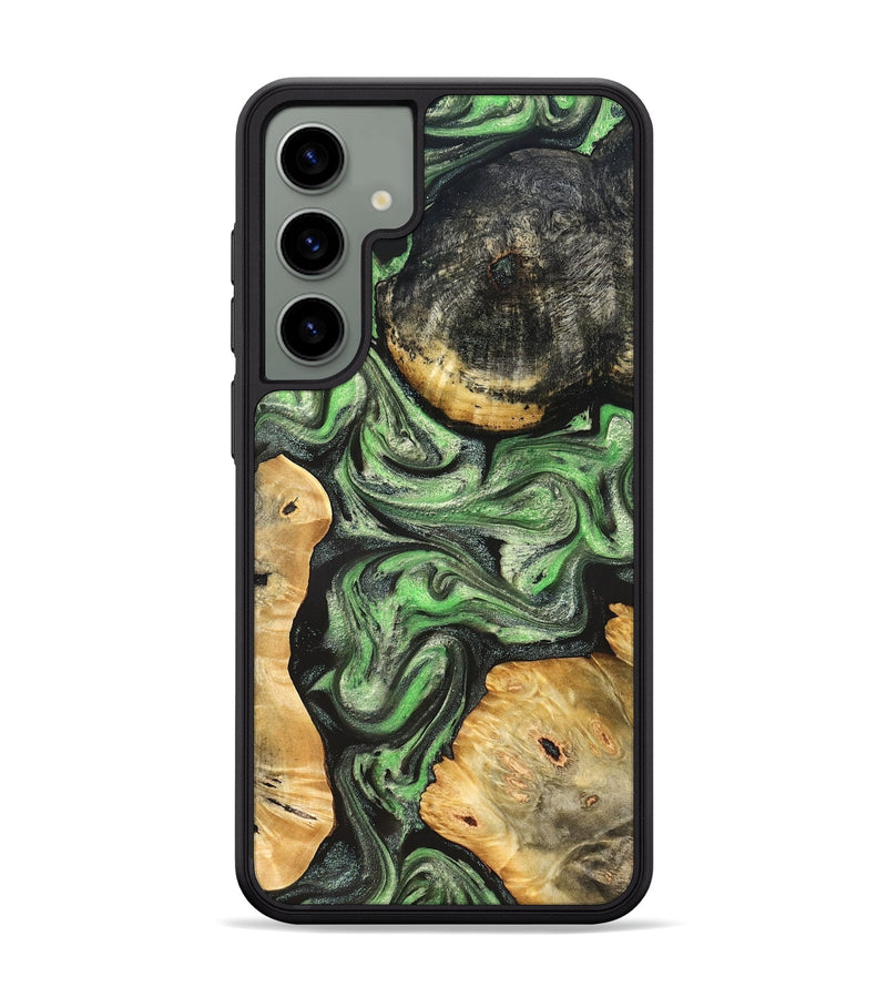 Galaxy S24 Plus Wood Phone Case - Green (Green, 824234)