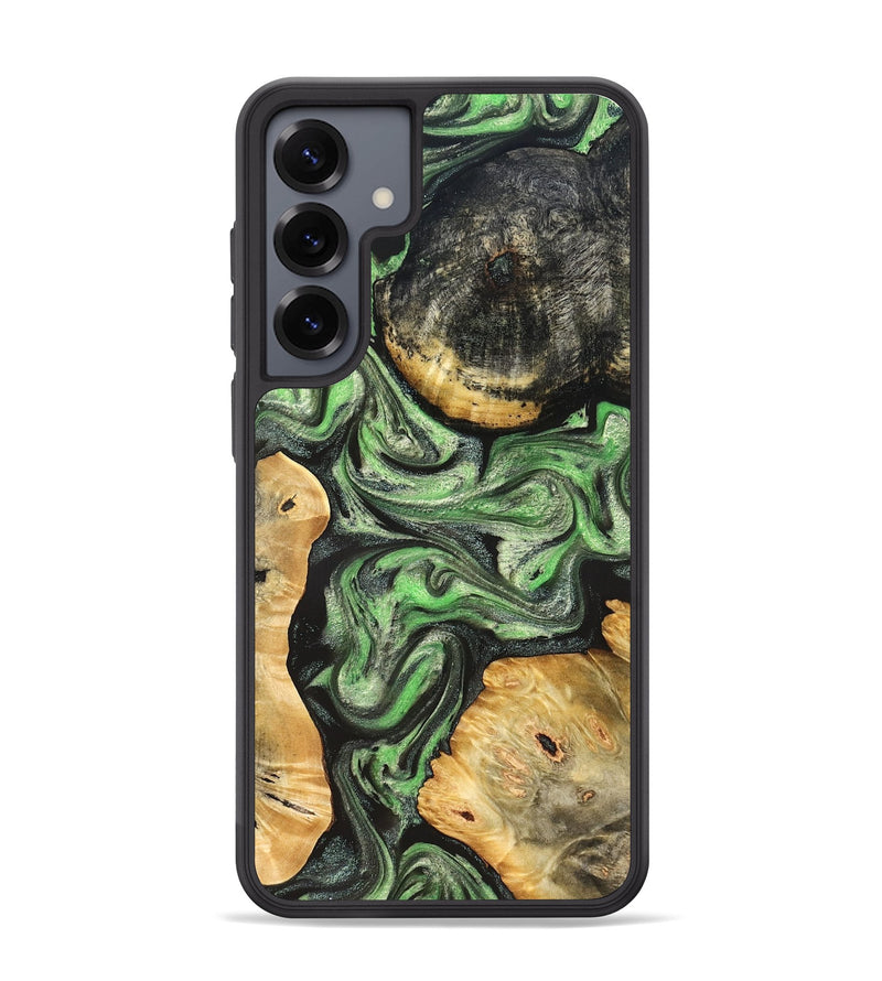 Galaxy S25 Plus Wood Phone Case - Green (Green, 824234)