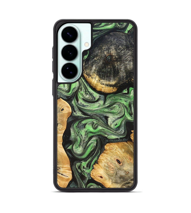 Galaxy S26 Plus Wood Phone Case - Green (Green, 824234)