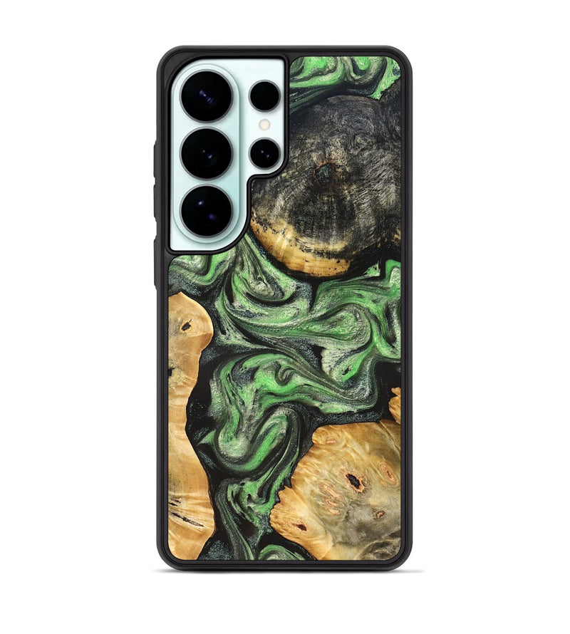 Galaxy S26 Ultra Wood Phone Case - Green (Green, 824234)