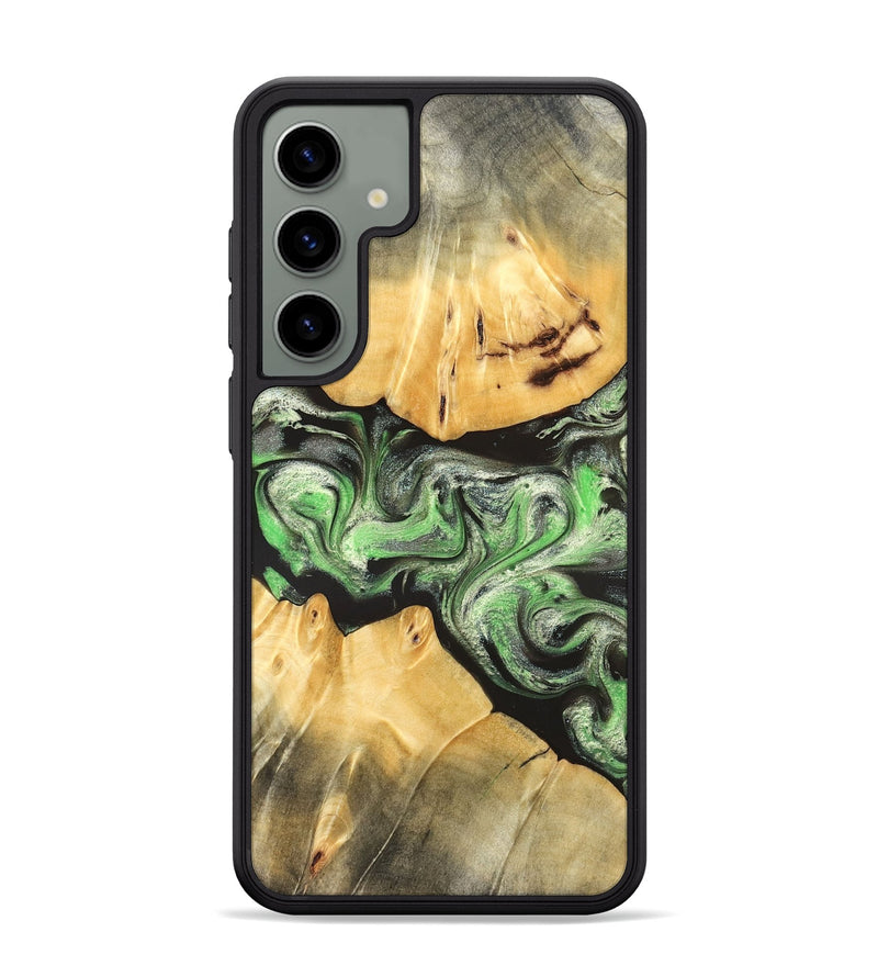 Galaxy S24 Plus Wood Phone Case - Justina (Green, 824235)