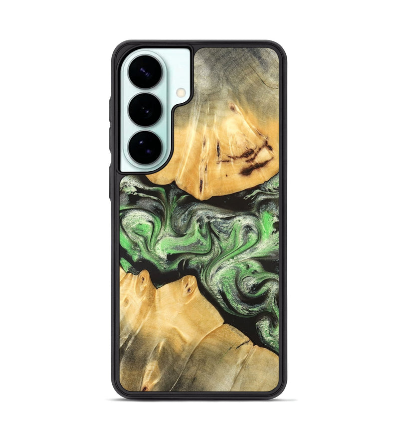 Galaxy S26 Plus Wood Phone Case - Justina (Green, 824235)