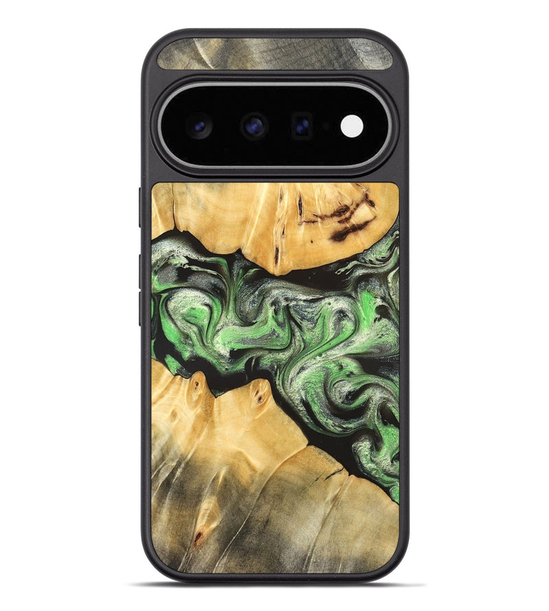Pixel 11 Pro XL Wood Phone Case - Justina (Green, 824235)