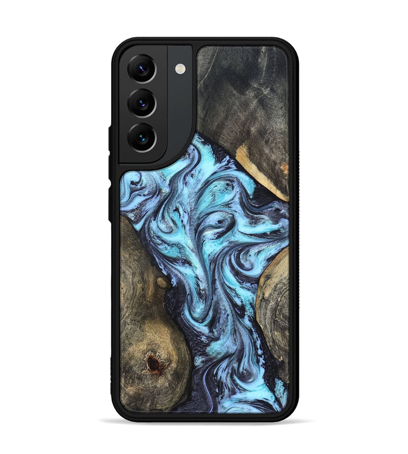 Galaxy S22 Plus Wood Phone Case - Mervin (Blue, 824236)