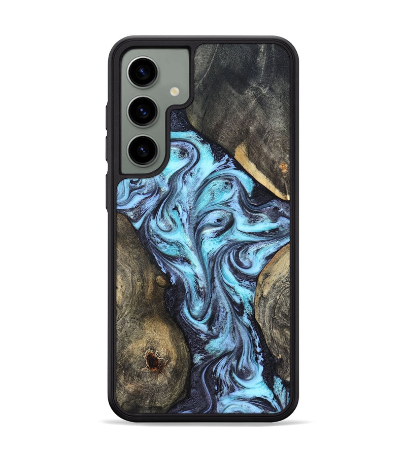 Galaxy S24 Plus Wood Phone Case - Mervin (Blue, 824236)