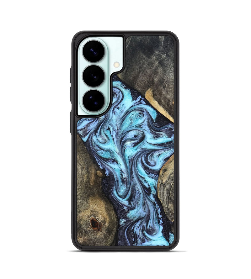 Galaxy S26 Wood Phone Case - Mervin (Blue, 824236)
