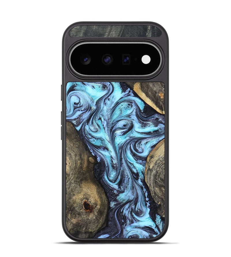 Pixel 11 Wood Phone Case - Mervin (Blue, 824236)
