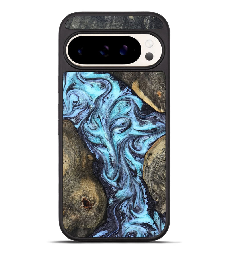 Pixel 9 Pro XL Wood Phone Case - Mervin (Blue, 824236)