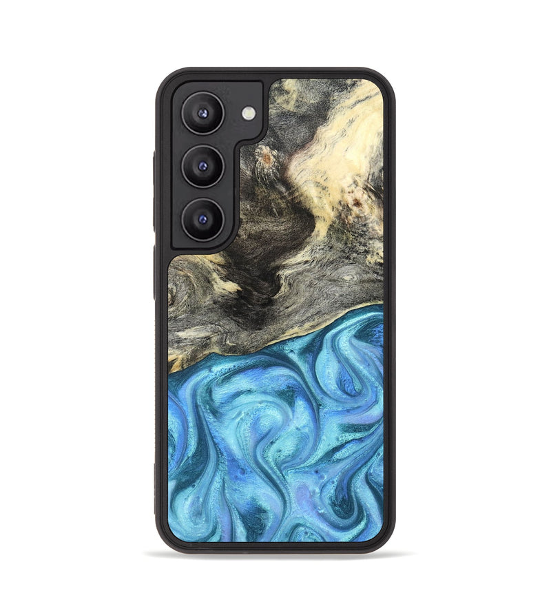 Galaxy S23 Wood Phone Case - Dick (Blue, 824237)