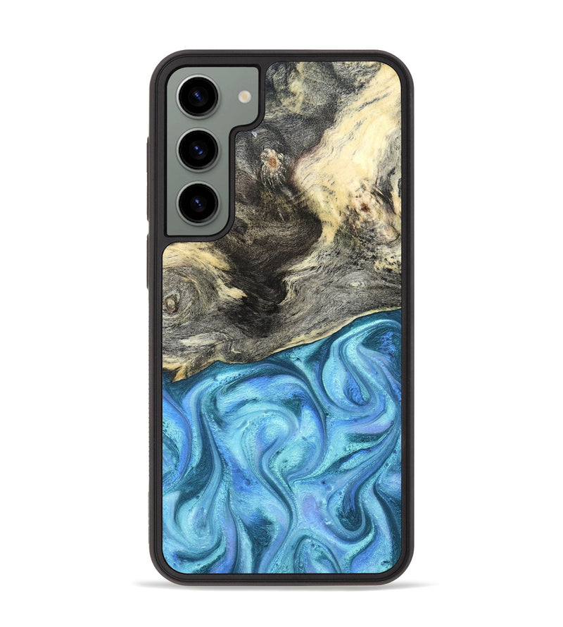 Galaxy S23 Plus Wood Phone Case - Dick (Blue, 824237)