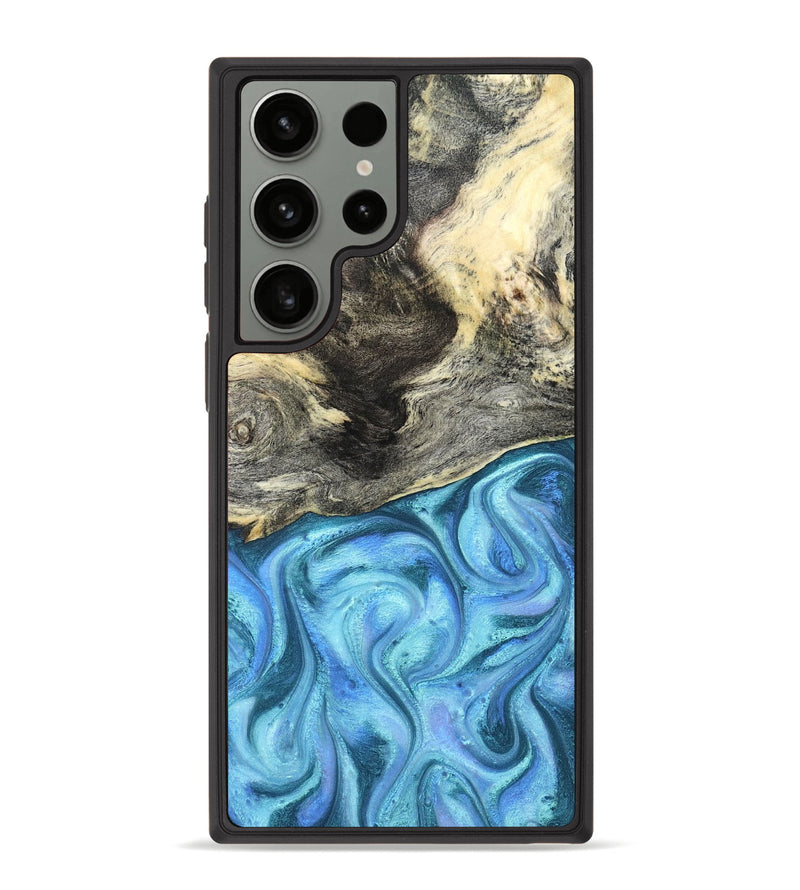 Galaxy S23 Ultra Wood Phone Case - Dick (Blue, 824237)