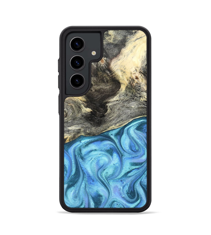 Galaxy S24 Wood Phone Case - Dick (Blue, 824237)