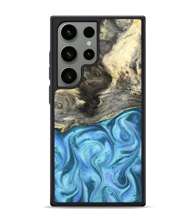 Galaxy S24 Ultra Wood Phone Case - Dick (Blue, 824237)