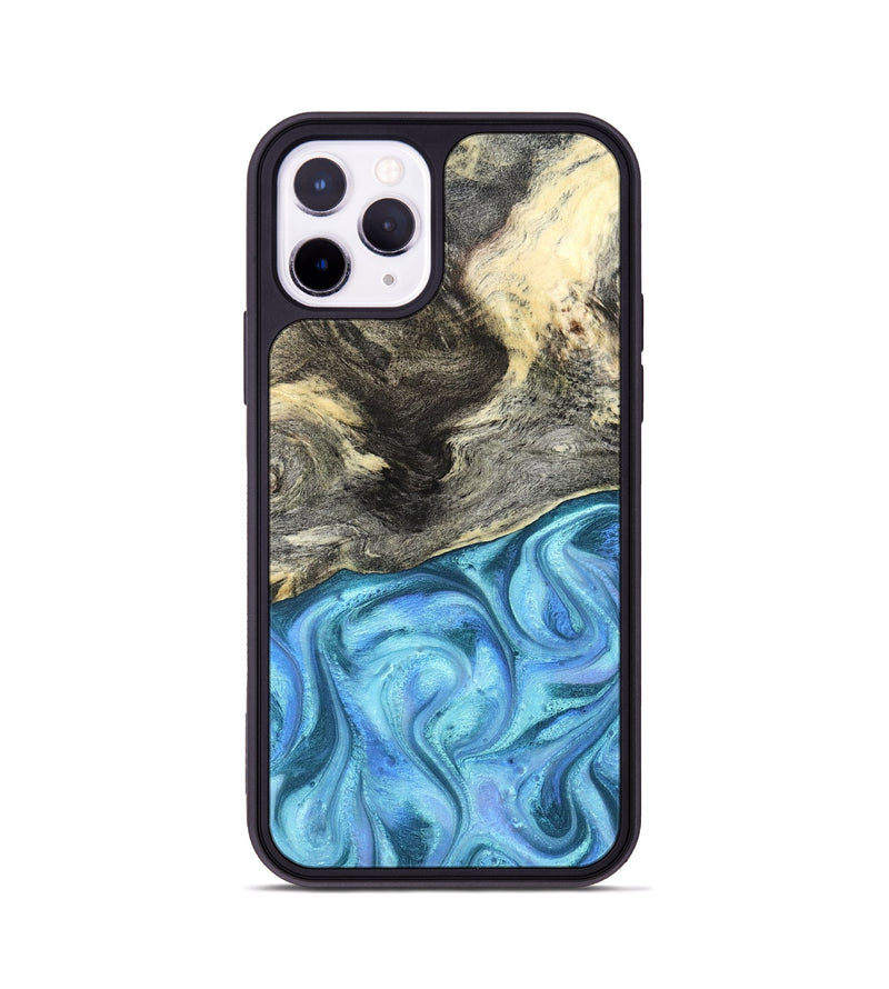 iPhone 11 Pro Wood Phone Case - Dick (Blue, 824237)