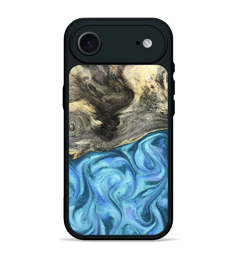 iPhone 17 Air Wood Phone Case - Dick (Blue, 824237)