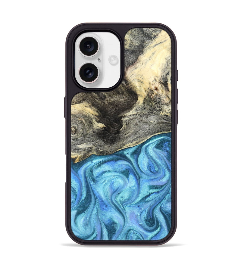 iPhone 17 Wood Phone Case - Dick (Blue, 824237)