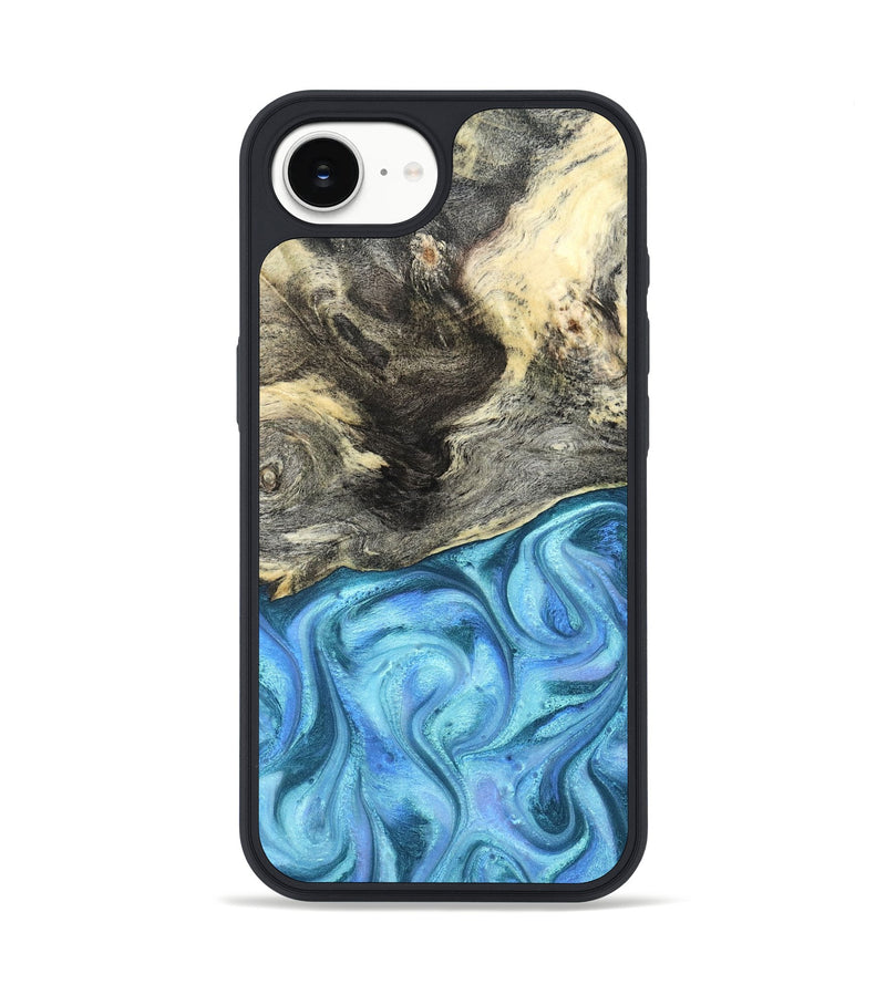 iPhone 17e Wood Phone Case - Dick (Blue, 824237)