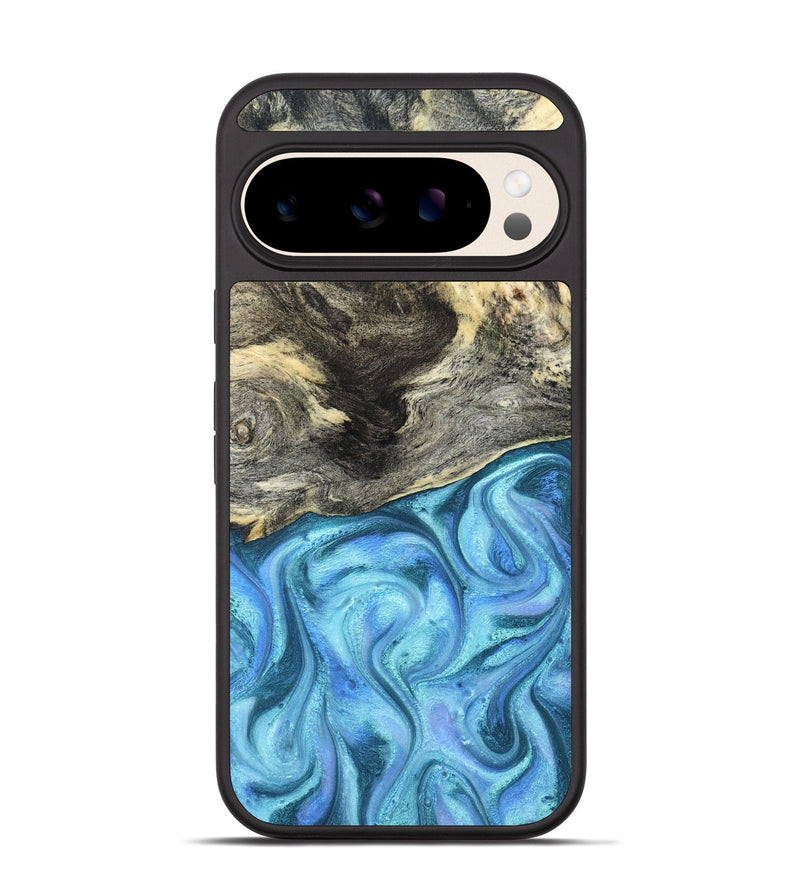 Pixel 10 Wood Phone Case - Dick (Blue, 824237)