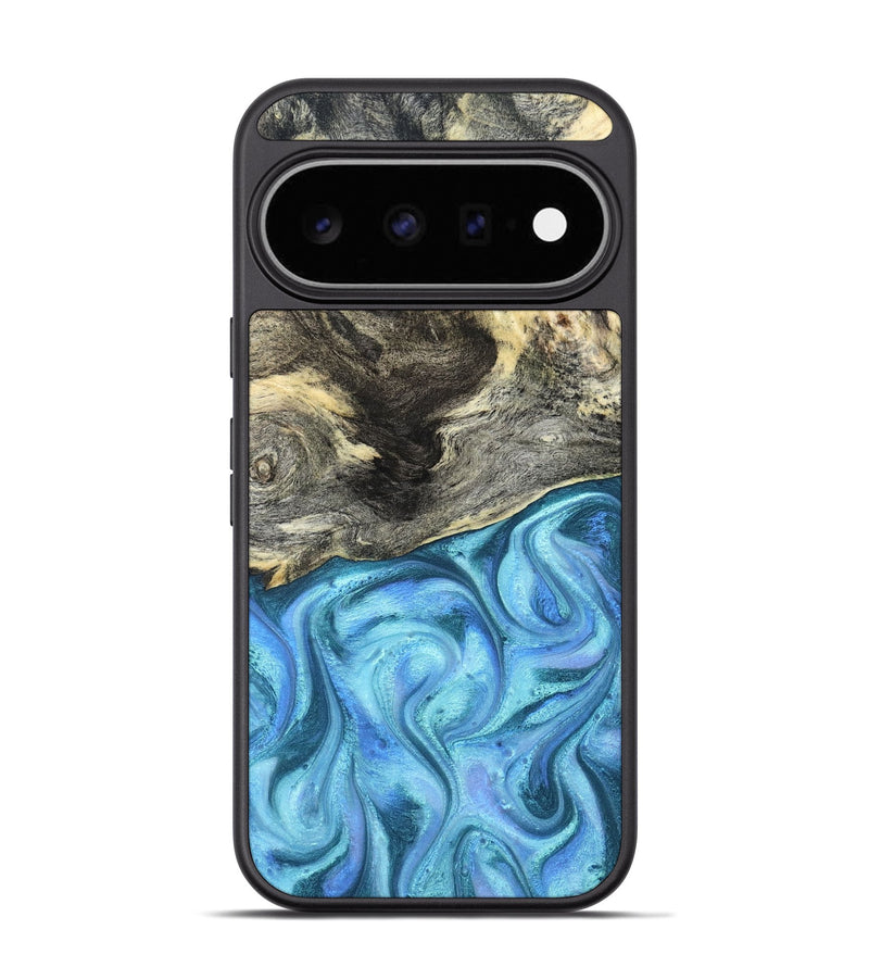 Pixel 11 Pro Wood Phone Case - Dick (Blue, 824237)