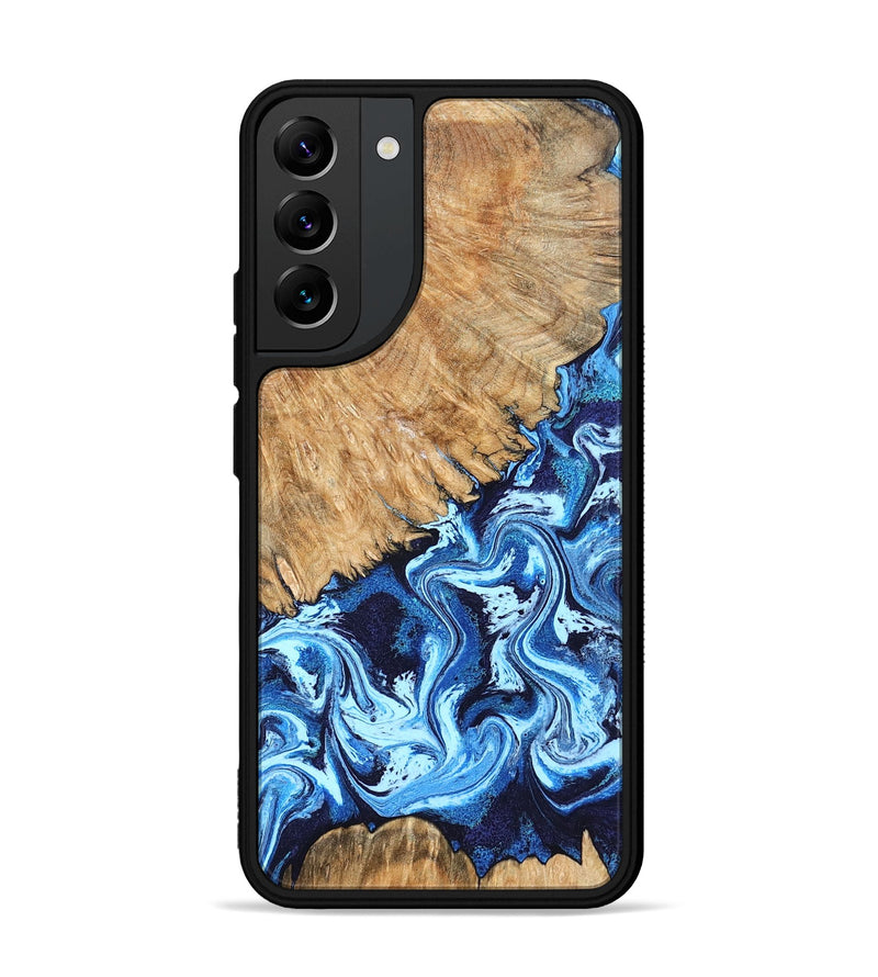 Galaxy S22 Plus Wood Phone Case - Caspian (Blue, 824238)