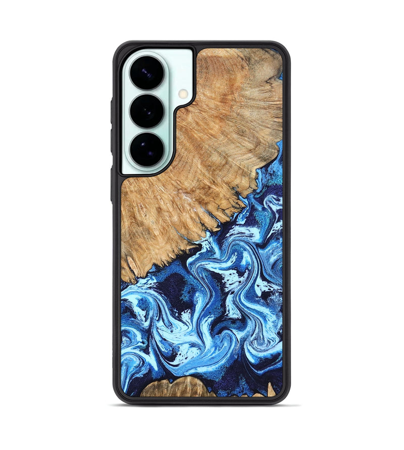 Galaxy S26 Plus Wood Phone Case - Caspian (Blue, 824238)
