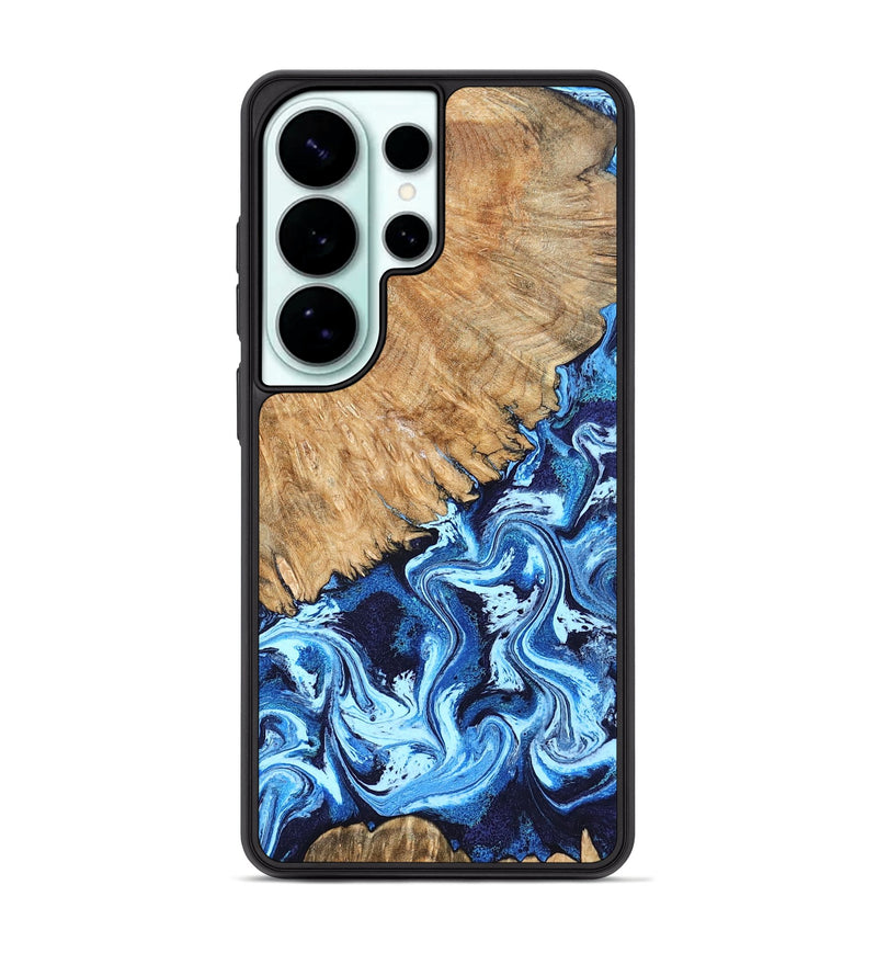 Galaxy S26 Ultra Wood Phone Case - Caspian (Blue, 824238)