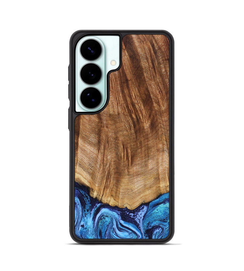 Galaxy S26 Wood Phone Case - Margery (Blue, 824240)
