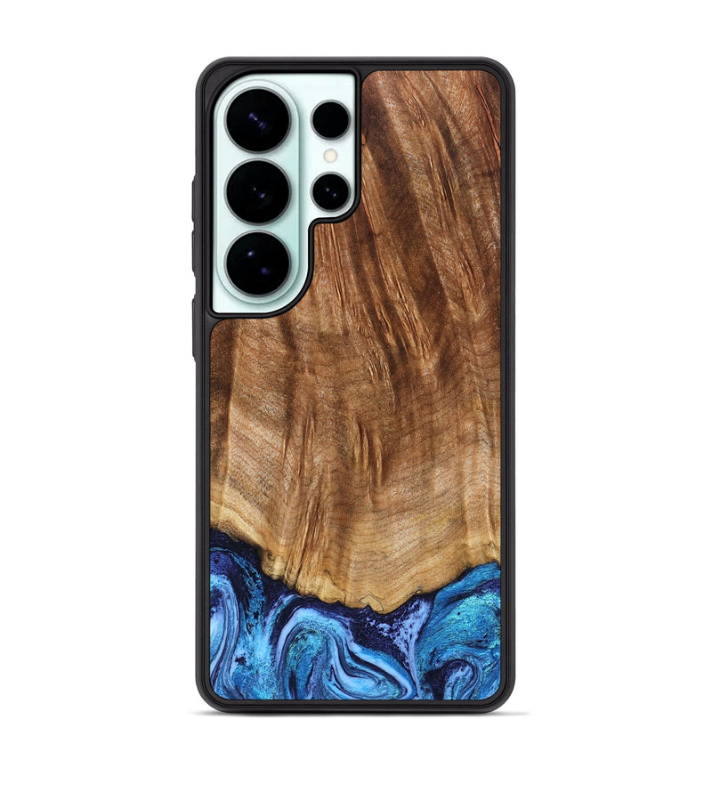 Galaxy S26 Ultra Wood Phone Case - Margery (Blue, 824240)