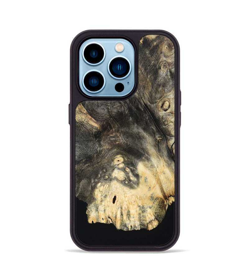 iPhone 14 Pro Wood Phone Case - Neveah (Wood Burl, 824248)