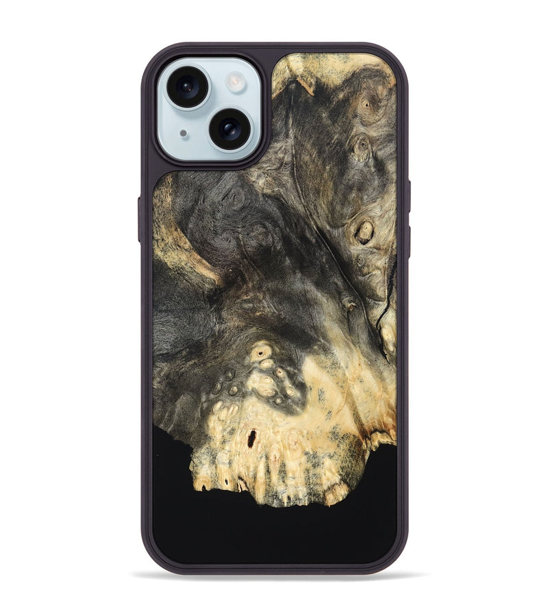 iPhone 15 Plus Wood Phone Case - Neveah (Wood Burl, 824248)
